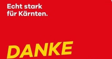 DANKE an alle, die Peter Kaiser und der SP&Ouml; ihr Vertrauen geschenkt haben!