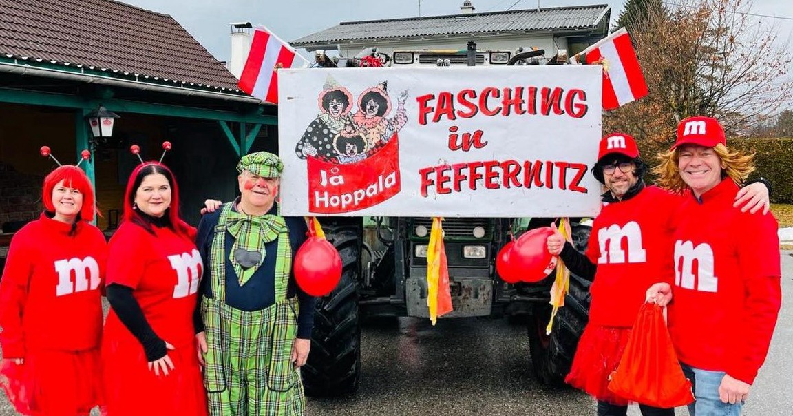 Fasching in der Marktgemeinde Paternion &ndash; Spa&szlig;, Kreativit&auml;t und ausgelassene Stimmung